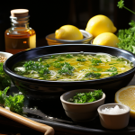 Découvrez la recette du bouillon détox à la citronnelle et volaille