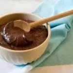 brown chocolate on white ceramic bowl